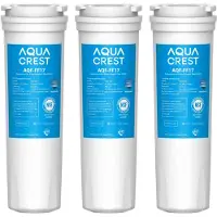 Aqua Crest AQUACREST 836848 Kühlschrank Wasserfilter, Kompatibel mit Fisher & Paykel 836848, 836860, E404BRXFDU, E522BRXFDU, PS2067635, Maytag/Amana Clean 'n Clear, RO185011, RO185014, 67003662, WF60 (3)