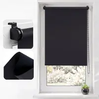 Salcar Thermorollo ohne Bohren Klemmfix - Verdunkelungsrollo für Fenster & Tür,
