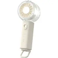 Welikera Sprühventilator tragbar Nebel + Wind – Wiederaufladbar, 3 Stufen, leise | 14cm für Outdoor, Camping, Reise