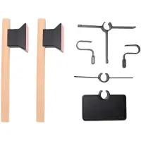 Lixada Fahrradzubehör-Halterung für die Wand – Stauraum für Fahrradbekleidung und -ausrüstung. Hält Helme, Schuhe und Sonnenbrillen