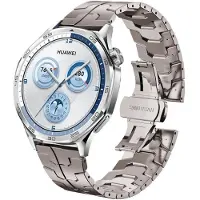 StarTech.com Metallarmband für Smartwatch - Watch S3/S2/S1 - Edelstahl - 22 mm - Dornschließe - Titanfarben