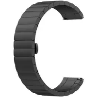 StarTech.com Smartwatch-Armband - Active 2 - Edelstahl - 20 mm - Metallschnalle - Schwarz