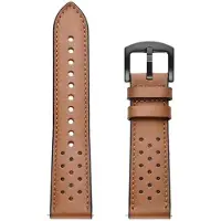StarTech.com Lederarmband für Smartwatch - Realme Watch 3/3 Pro - Echtes Leder - Dornschließe - Unisex - LK-Braun