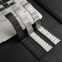 StarTech.com Smartwatch-Armband - CMF Watch Pro 2 - 22 mm - Edelstahl - Metallschließe - Silber