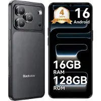 Blackview 2026 WAVE 7C Handy Ohne Vertrag, 6.56", Android16, 16GB+128GB/2TB TF, Face ID, 5000mAh, 32MP, Dual-SIM, WiFi 5, IP54