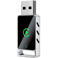 Welikera Apple CarPlay Adapter Wireless, kabelloser CarPlay Adapter für iPhone iOS 10+, automatische Verbindung über Bluetooth & WiFi, USB Nachrüstadapter für Fahrzeuge