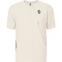 SCOTT Herren Fahrradtrikot Vertic Zip cotton white/toast beige - L