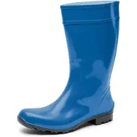 Ladeheid Damen Gummistiefel LA-967 (Blau/Schwarz, 39 EU)