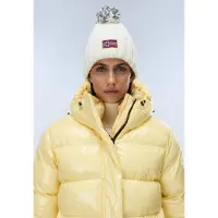 Napapijri Strickmütze "SEMIURY W 3 BEIGE DIMITY" sportlicher Stil, unifarbenes Design, One Size