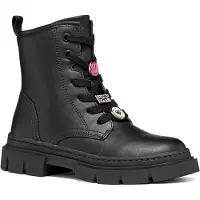 Geox Schnürboots "J KARSYN GIRL" Stiefelette mit Pins, Größenschablone zum Download