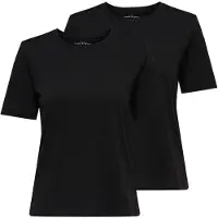 ONLY T-Shirt "T-Shirt ONLHAPPY O-NECK TEE 2er Pack" 2