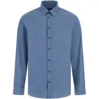 Guess Marciano GUESS Ls Indigo Shirt Indigo Blue Multi Größe: S | Longsleeves Outlet | Herren | Blau