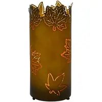 Trendline LED Windlicht 40 cm batteriebetrieben warmweiß kupfer