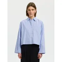 Selected Dannie Cropped Langarmhemd