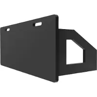 StarTech.com Fußball Rebounder Trainingsboard - Rebounder Platte - HDPE und Eisen - Klappbar freistehend - Verstellbar 60°/90° - 100x40x40 cm - Schwarz