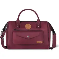 Cabaia Handtasche Umhängetasche Adventurer Nylon Crossbody Davao dunkelrot