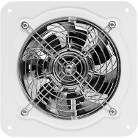 StarTech.com Wandmontierter Ventilator - Abluftventilator - 15 cm - 220 V - 2600 U/min - 7 Metallflügel - Weiß