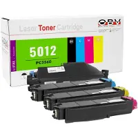 OBV UTAX Triumph-Adler PK-5012 kompatibler Toner 4er Set - P-C 3560dn P-C 3560i MFP P-C 3565i MFP