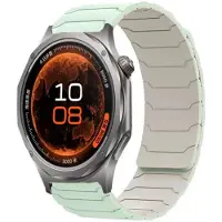 StarTech.com Smartwatch-Armband - Magnetisches Silikon - 20/22 mm - Atmungsaktiv - 20 cm - Für Samsung Galaxy Watch 4–7, 40/44 mm - Helles Mintgrün