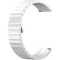 StarTech.com Smartwatch-Armband - Active 2 - Edelstahl - 22 mm - Metallschließe - Silber