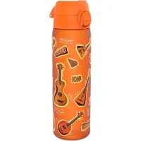 Ion8 Trinkflasche, 500 ml, Auslaufsicher, Einhandöffnung, Sichere Verriegelung, Spülmaschinenfest, BPA-frei, Tragegriff, Klappdeckel, Leicht zu Reinigen, Klimatral, Musik Design