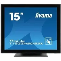Iiyama ProLite T1532MSC-B3X Computerbildschirm 38,1 cm (15") 1024 x 768 Pixel LED Touchscreen Tisch Schwarz