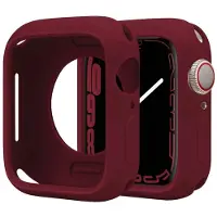 StarTech.com Apple-Watch-Schutzhülle - Weicher TPU-Bumper - Stoßschutz - Für 42/44 mm - Weinrot
