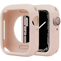 StarTech.com Apple-Watch-Hülle - Weicher TPU-Bumper - Stoßschutz - 45 mm - Pudersand