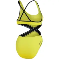Speedo - Badeanzug für Damen, Regulär (Grün)