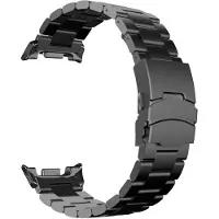 StarTech.com Edelstahlarmband - Smartwatch 8 44 mm - Metallarmband - Dornschließe - Schwarz