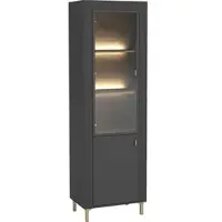 Mirjan 24 VITRINE Mossa MO03 mit LED Beleuchtung