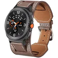 StarTech.com Lederarmband für Smartwatch - Watch 8 40 mm - Bequem - Metallschließe - Taupe