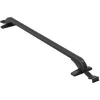 StarTech.com Dachträger für Auto - Abschließbare Querträger - Aluminium - 1 m - Für 4- und 5-Türer - Fensterabstand 124–134 cm - Statische Traglast 75 kg - Schwarz