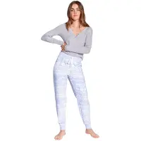 Pj Salvage - Schlafanzughose für Damen (Hellblau)