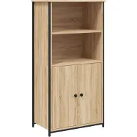 vidaXL Highboard Sonoma-Eiche 62x36x121,5 cm Holzwerkstoff