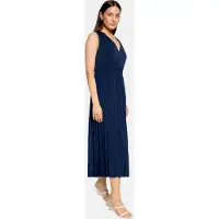 Betty & Co Betty&Co Plisseekleid "Damen ohne Arm" Ohne Tasche Plissee