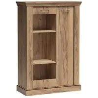 Masseno VITRINE DESIO 140,5 / 97 cm in Eichefarben