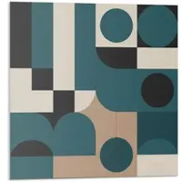 Wallfluent WANDPANEEL 9 Stück 30x30 cm selbstklebend Modula
