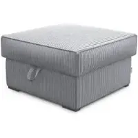 Masseno POUF FERA Hellgrau 65x65 cm