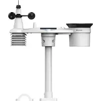 Bresser 7 in 1 Außensensor für Funk Wetterstation mit Solarunterstützung