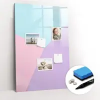 Tulup MAGNETTAFEL 90x60 Pastellmuster