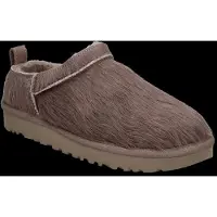 Ugg für Damen. 1180417 Stiefeletten aus Leder Classic Micro Calf Hair braun (39), Wohnung, Keine, Lässig