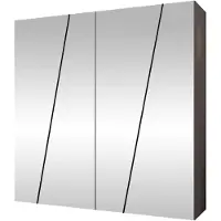 Mirjan 24 Kleiderschrank Zen 200 4L, Kleiderschrank, Garderobe mit Spiegel (Farbe: Cashmere / Cashmere + Schwarz, Größe: 200 cm)