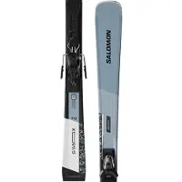 Salomon - Ski Set inkl. Bdg. - Skis de piste - S/Max 10 + M11 GW L80 2027 für Herren aus Holz - Größe 165 cm - Grau