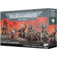 Warhammer 40K - Chaos Space Marines/red Corsairs - Huron Blackheart and the Masters of the Maelstrom