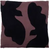 House Doctor - Cushion HDMiki - Bitter chocolate, Black