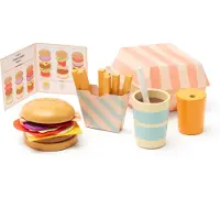 Kids Concept - Hamburger menu play set (1001086)