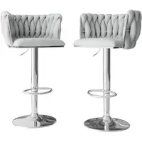 Mirjan 24 BARHOCKER-SET Muz BS-1142/CM (2 Stück in Samt)