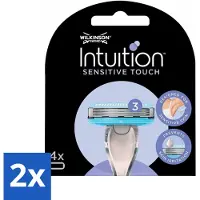 Wilkinson - Intuition Sensitive Touch Nachfüllklingen - Mit Aloe Vera - 3 Rasierklingen - Vorteilspack - 2 Stücke