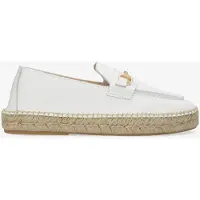 Fred de la bretoniere Damen Eazia Giorgi Espadrille Leder White-Schuhgröße 39